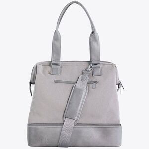 Beis The Convertible Mini Weekender Bag - Grey